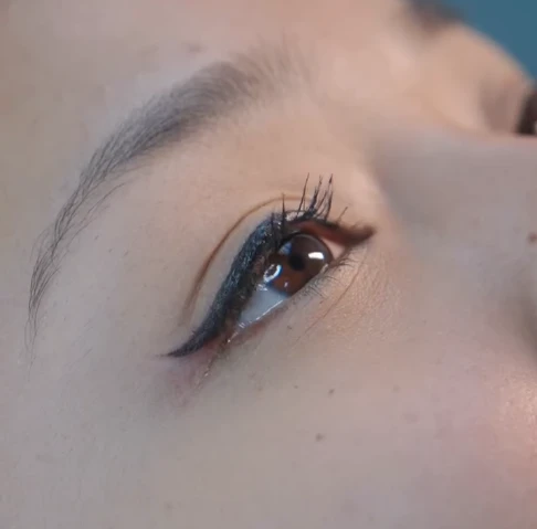 Delineado permanente de ojos